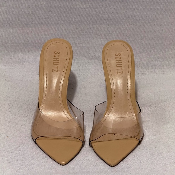 Schutz Luci Vinyl Wedge - size 9.5 - Picture 2 of 12